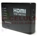 ADAPTADOR HUB SWITCH HDMI 5 PORTAS SPLITTER FULL HD COM CONTROLE REMOTO